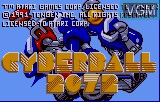 Image de l'ecran titre du jeu Tournament Cyberball 2072 sur Atari Lynx