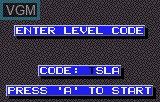 Image du menu du jeu Crystal Mines II sur Atari Lynx