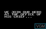 Image du menu du jeu Dirty Larry - Renegade Cop sur Atari Lynx