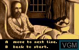 Image du menu du jeu Dracula - The Undead sur Atari Lynx