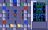 Image in-game du jeu Chip's Challenge sur Atari Lynx