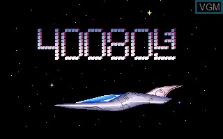 Image de l'ecran titre du jeu 40080 sur MS-DOS