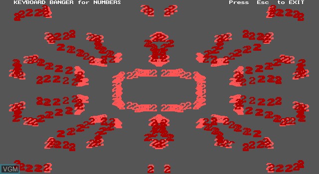 Image in-game du jeu 123-Talk sur MS-DOS