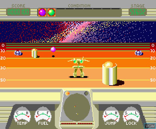 Image in-game du jeu 2021 Snooky! sur MSX Turbo-R