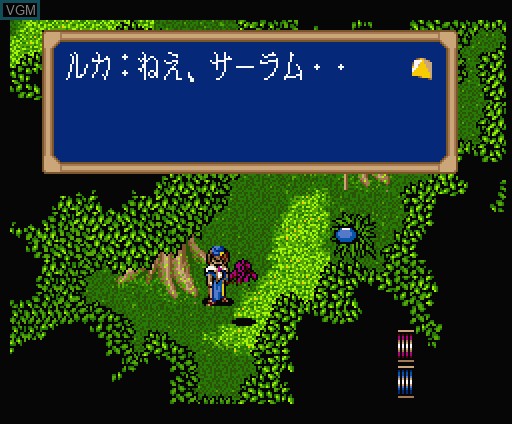 Image in-game du jeu Moonlight Saga sur MSX Turbo-R