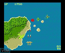 Image in-game du jeu 1942 sur MSX2 Disk