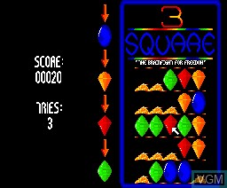 Image in-game du jeu 3 Square sur MSX2 Disk