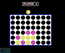 Image in-game du jeu Join 4 sur MSX2 Disk