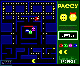 Image in-game du jeu Paccy sur MSX2 Disk