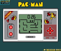 Image in-game du jeu Pacman sur MSX2 Disk