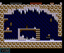 Image in-game du jeu Rick Dangerous Extra Levels sur MSX2 Disk