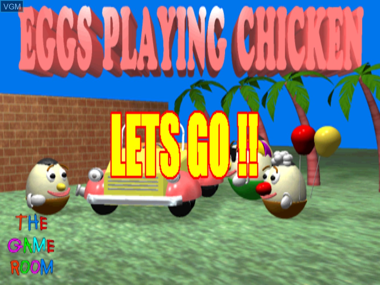 Image du menu du jeu Eggs Playing Chicken sur MAME