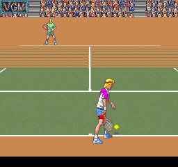 Nintendo Super System - David Crane's Amazing Tennis