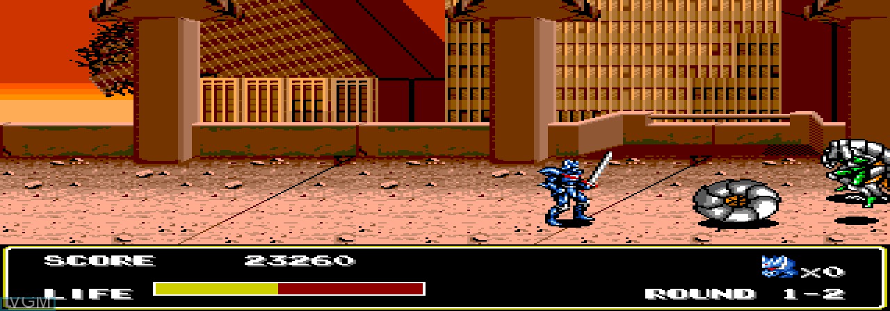 Image in-game du jeu MegaPlay - Mazin Wars / Mazin Saga sur MAME