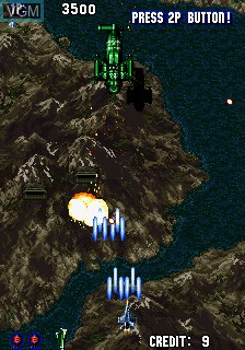 Image in-game du jeu Aero Fighters sur MAME