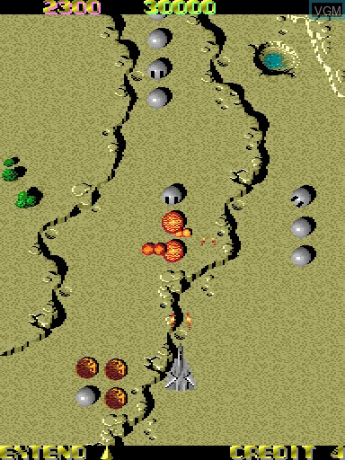Image in-game du jeu XX Mission sur MAME