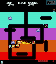 Image in-game du jeu Zig Zag sur MAME