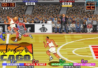 Image in-game du jeu 3 On 3 Dunk Madness sur MAME