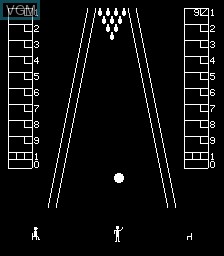 Image in-game du jeu 3-D Bowling sur MAME