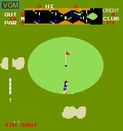 Image in-game du jeu 18 Challenge Pro Golf sur MAME