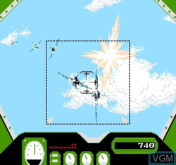 Image in-game du jeu Zero Target sur MAME