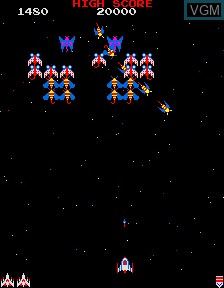 Image in-game du jeu Galaga '84 sur MAME