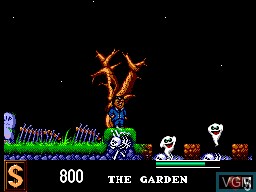 Image in-game du jeu Addams Family, The sur Sega Master System