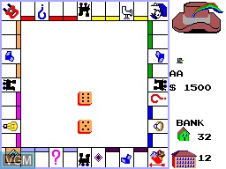 Image in-game du jeu Monopoly sur Sega Master System