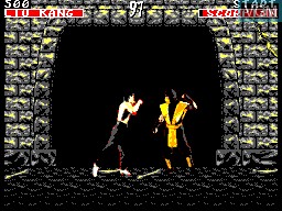 Image in-game du jeu Mortal Kombat sur Sega Master System