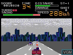 Image in-game du jeu Special Criminal Investigation sur Sega Master System