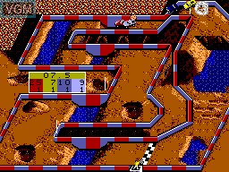 Image in-game du jeu Super Off Road sur Sega Master System
