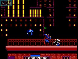 Image in-game du jeu Superman - The Man of Steel sur Sega Master System