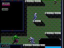 Image in-game du jeu Incredible Hulk, The sur Sega Master System