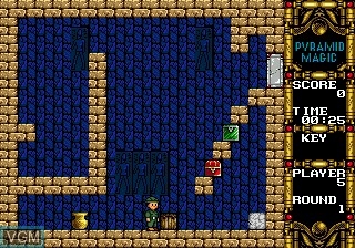 Image in-game du jeu Pyramid Magic III sur Sega Megadrive