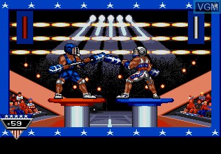 Image in-game du jeu American Gladiators sur Sega Megadrive