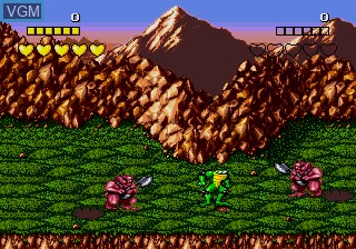 Image in-game du jeu Battletoads sur Sega Megadrive