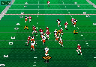 Image in-game du jeu College Football USA 96 sur Sega Megadrive