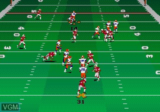 Image in-game du jeu College Football USA 97 sur Sega Megadrive