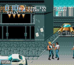 Image in-game du jeu Double Dragon 3 - The Arcade Game sur Sega Megadrive