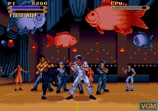 Image in-game du jeu Dragon - The Bruce Lee Story sur Sega Megadrive