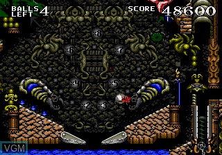 Image in-game du jeu Dragon's Revenge sur Sega Megadrive