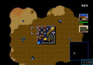 Image in-game du jeu Dune II - The Battle for Arakis sur Sega Megadrive