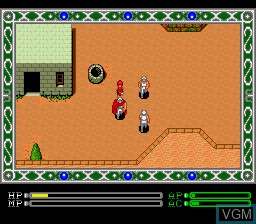 Image in-game du jeu Exile sur Sega Megadrive