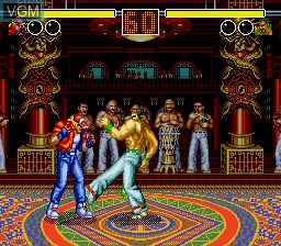 Image in-game du jeu Fatal Fury sur Sega Megadrive