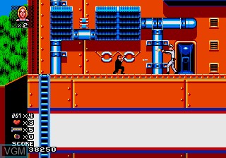 Image in-game du jeu 007 Shitou sur Sega Megadrive