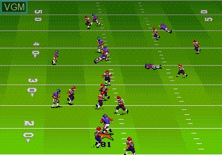 Image in-game du jeu John Madden Football '92 sur Sega Megadrive