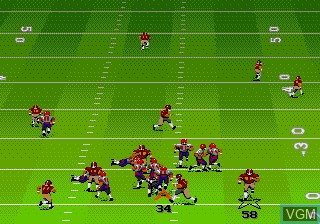 Image in-game du jeu John Madden Football '93 sur Sega Megadrive