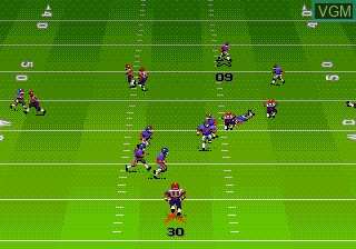 Image in-game du jeu John Madden Football Championship Edition sur Sega Megadrive