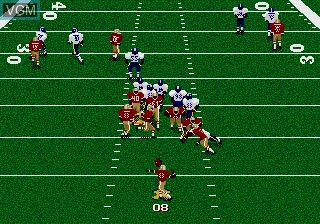 Image in-game du jeu Madden NFL 96 sur Sega Megadrive