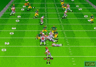 Image in-game du jeu Madden NFL 98 sur Sega Megadrive